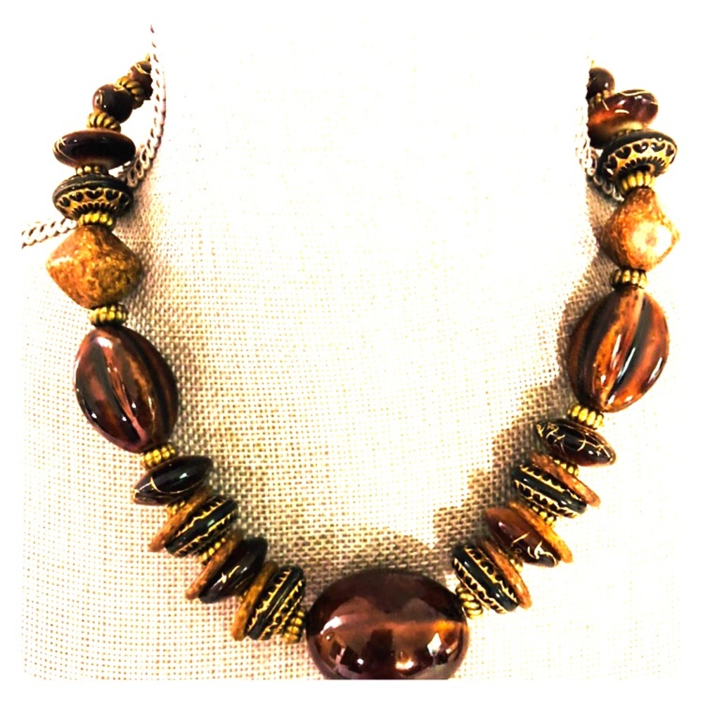Ceramic Bead Necklace